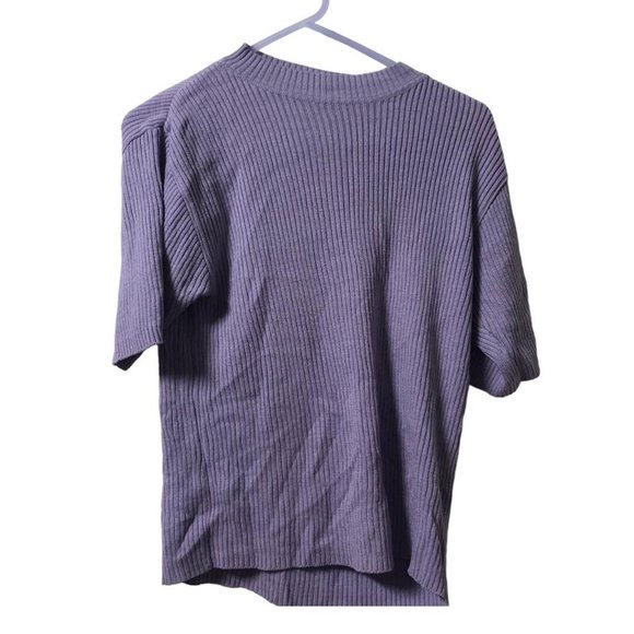 Vintage lilac lightweight knit top - Picture 3 of 3